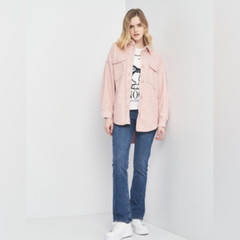 BUTTON UP SHACKET - Picture 3 of 6